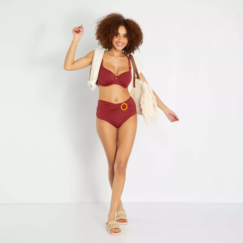 Violeth Benard featured in  the Kiabi Swimwear catalogue for Spring/Summer 2023