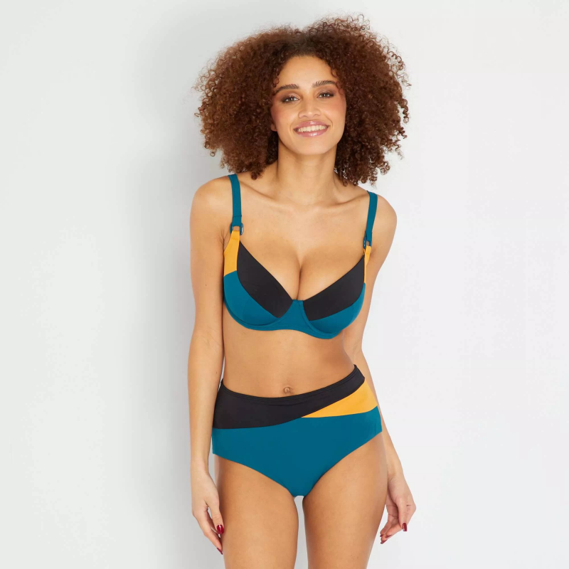 Violeth Benard featured in  the Kiabi Swimwear catalogue for Spring/Summer 2023