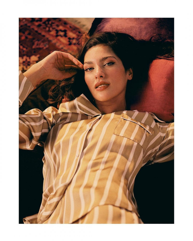 Angelina Pirtskhalava featured in  the House of Silk catalogue for Spring/Summer 2021