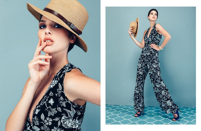Angelina Pirtskhalava featured in  the GoJane advertisement for Spring/Summer 2023