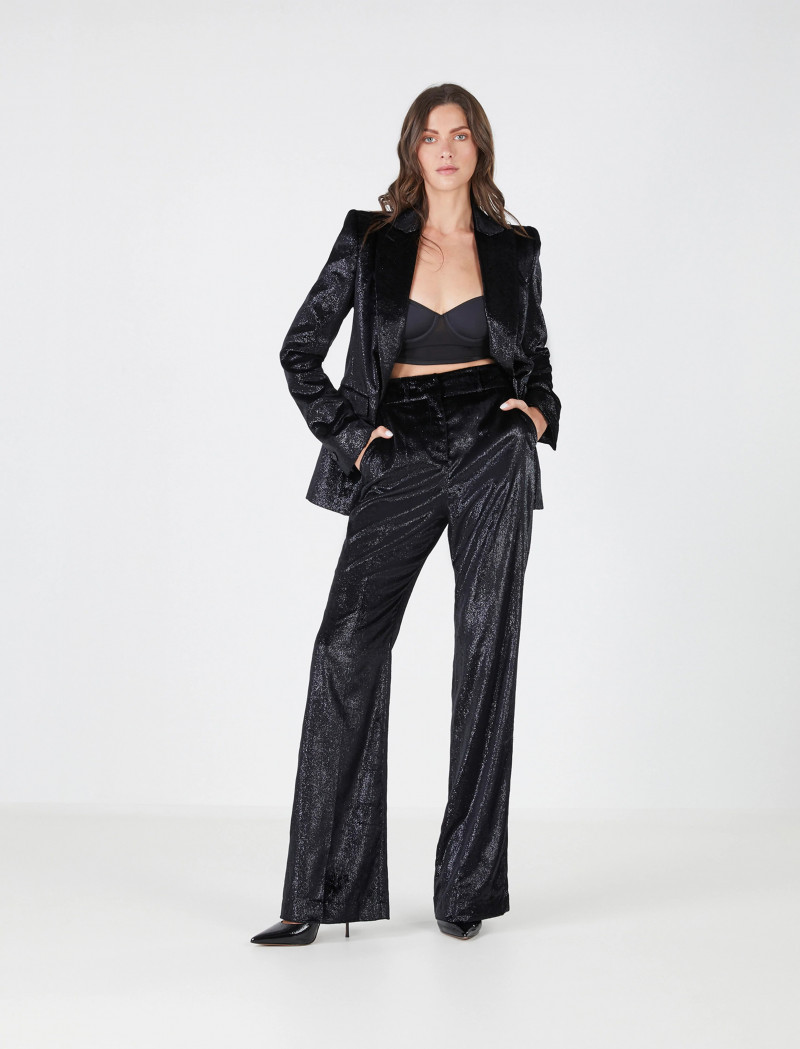 Angelina Pirtskhalava featured in  the BCBG By Max Azria catalogue for Winter 2022