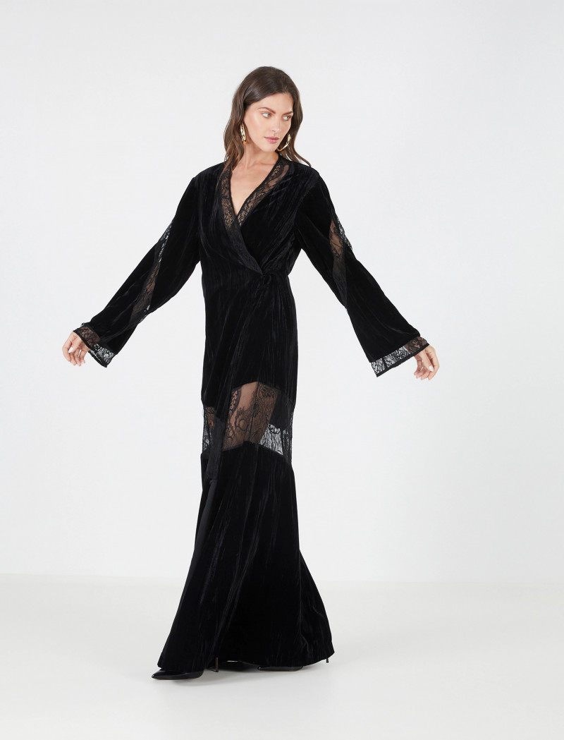 Angelina Pirtskhalava featured in  the BCBG By Max Azria catalogue for Winter 2022