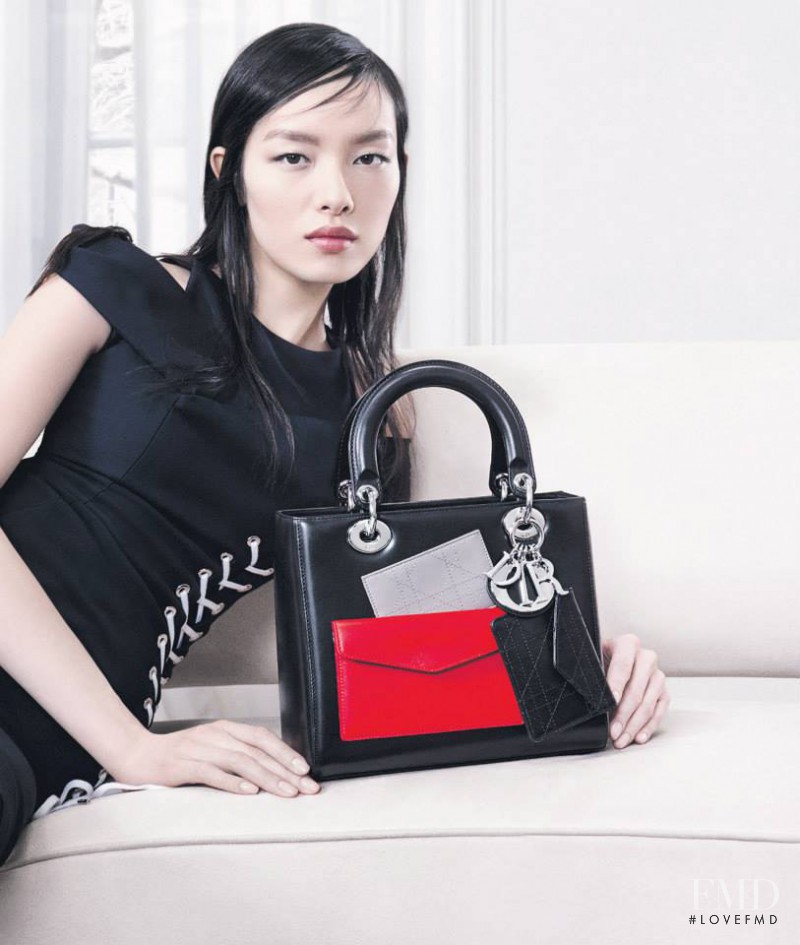 Fei Fei Sun featured in  the Christian Dior advertisement for Autumn/Winter 2014
