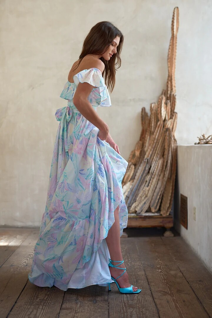 Angelina Pirtskhalava featured in  the Selkie catalogue for Spring/Summer 2023