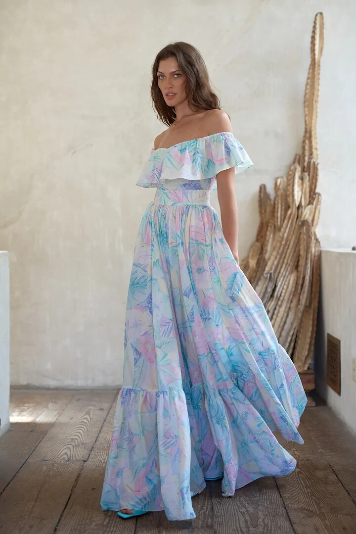 Angelina Pirtskhalava featured in  the Selkie catalogue for Spring/Summer 2023