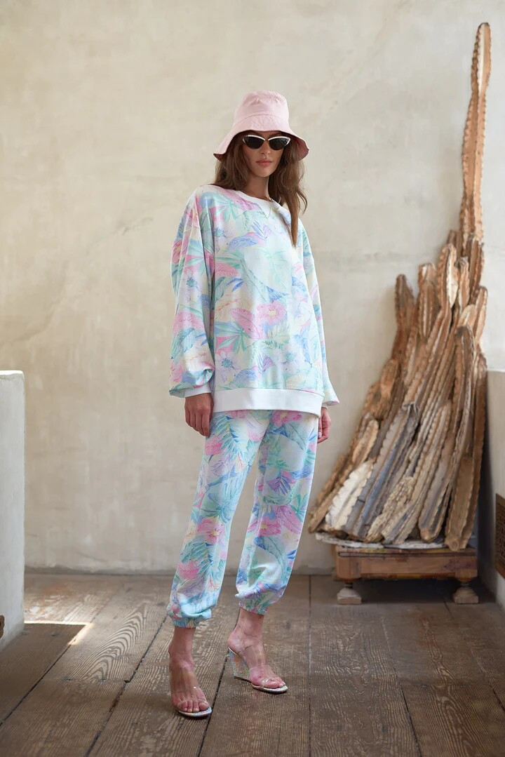 Angelina Pirtskhalava featured in  the Selkie catalogue for Spring/Summer 2023