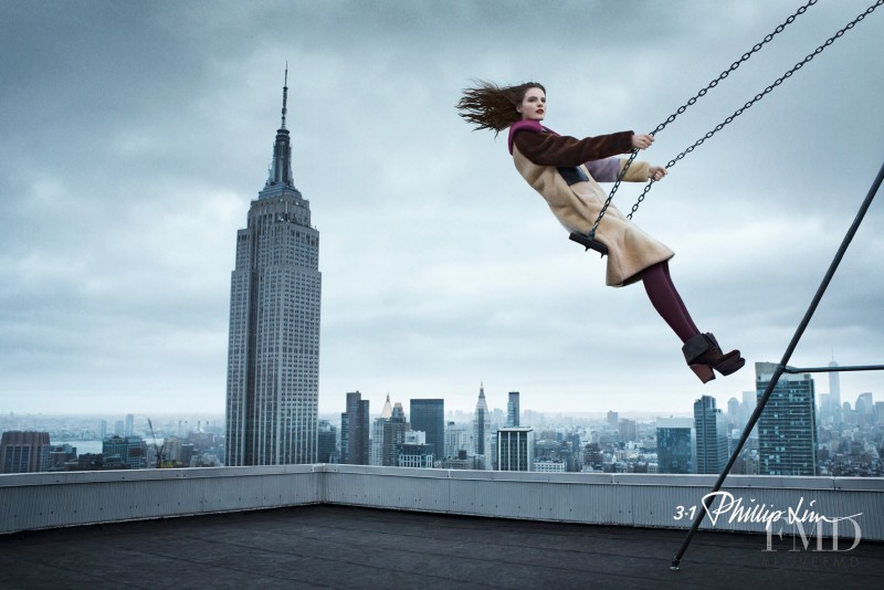 Tilda Lindstam featured in  the 3.1 Phillip Lim advertisement for Autumn/Winter 2014