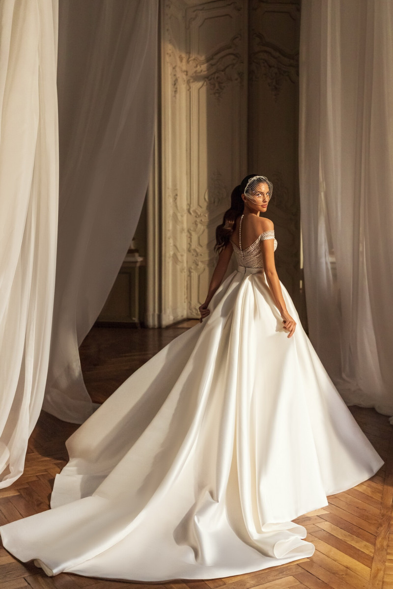 Angelina Pirtskhalava featured in  the Luce Sposa catalogue for Spring/Summer 2023