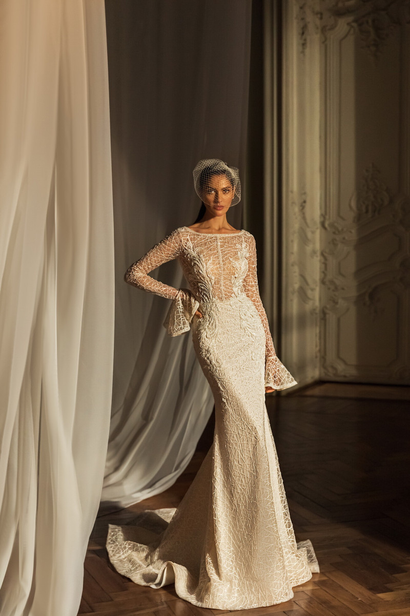 Angelina Pirtskhalava featured in  the Luce Sposa catalogue for Spring/Summer 2023