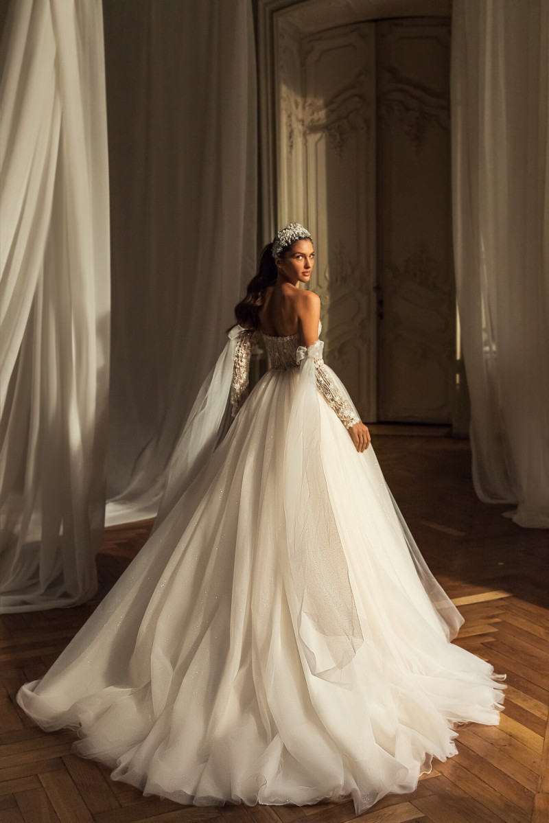 Angelina Pirtskhalava featured in  the Luce Sposa catalogue for Spring/Summer 2023