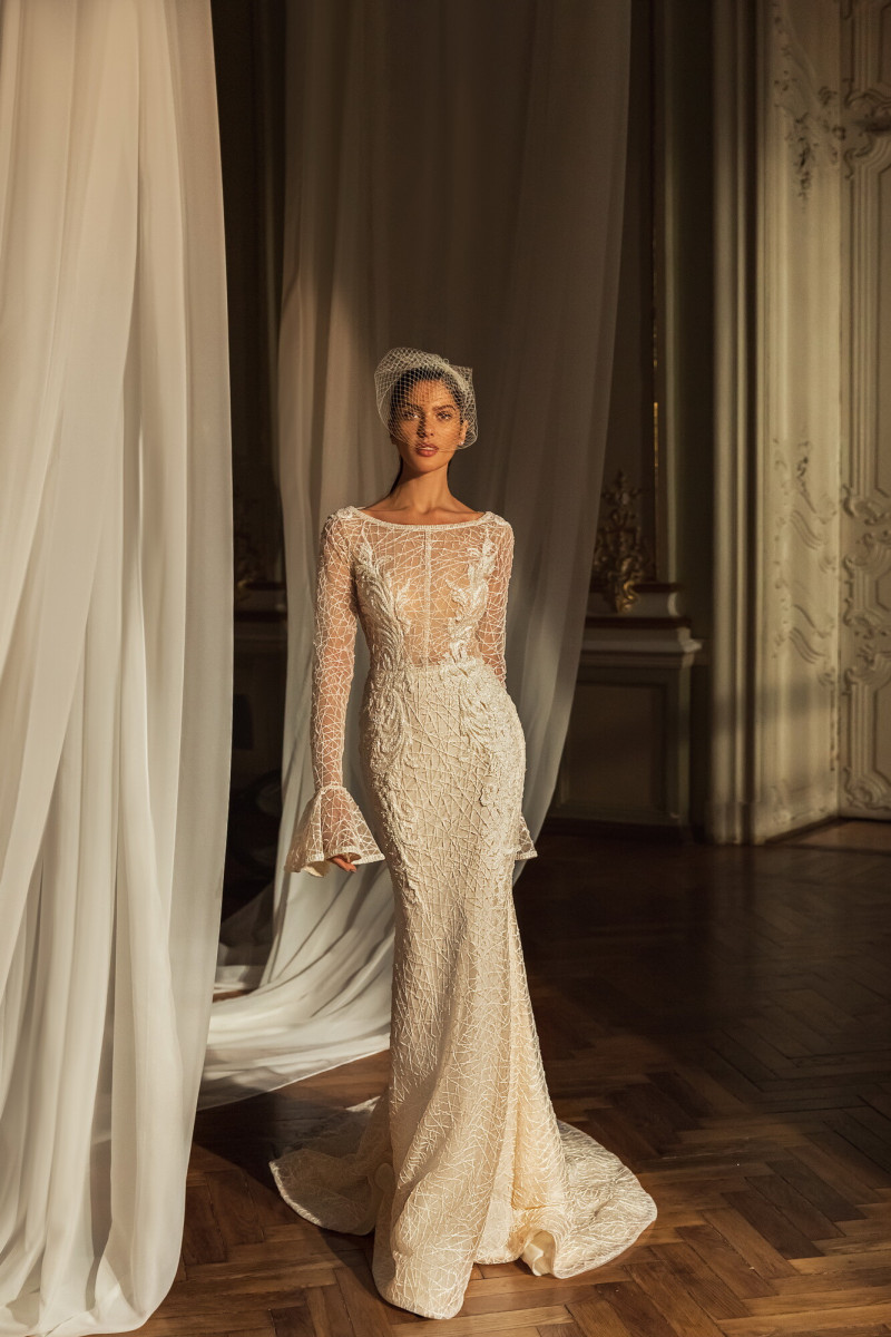 Angelina Pirtskhalava featured in  the Luce Sposa catalogue for Spring/Summer 2023