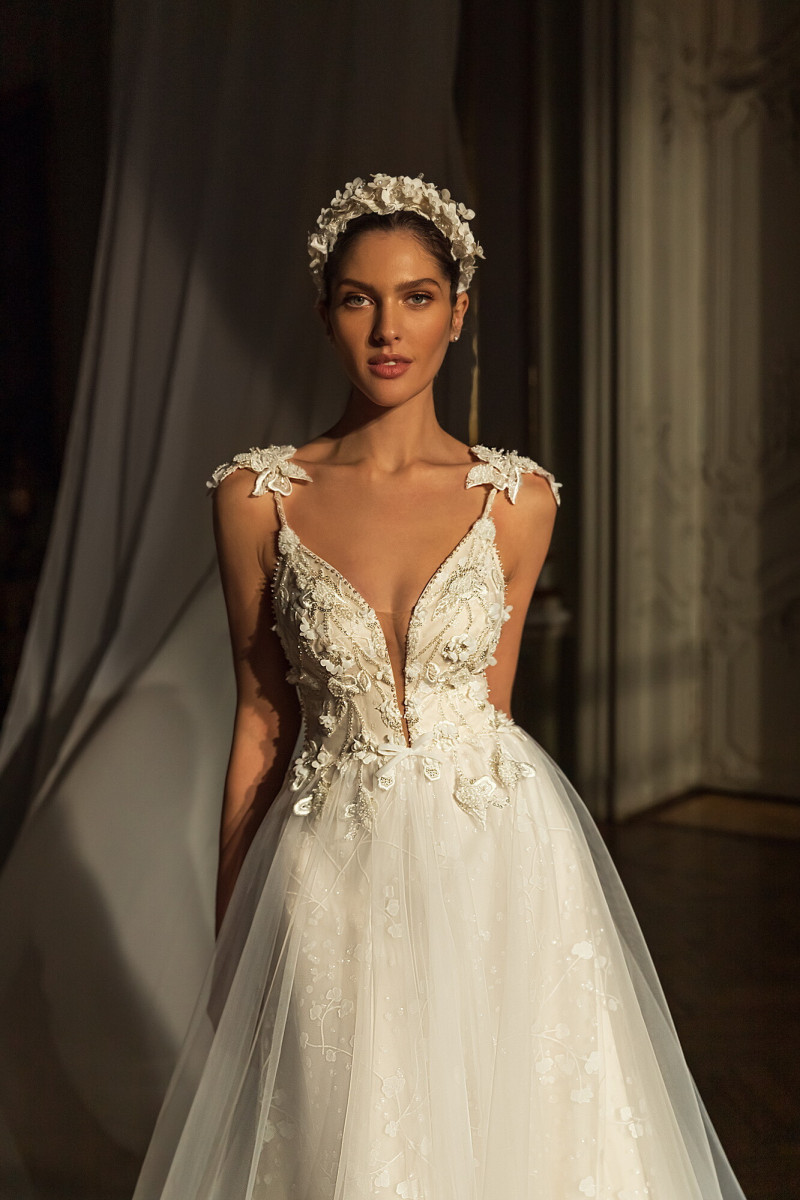 Angelina Pirtskhalava featured in  the Luce Sposa catalogue for Spring/Summer 2023