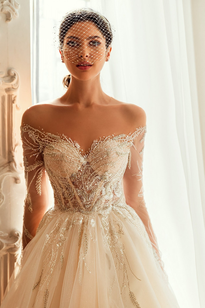 Angelina Pirtskhalava featured in  the Luce Sposa catalogue for Spring/Summer 2023