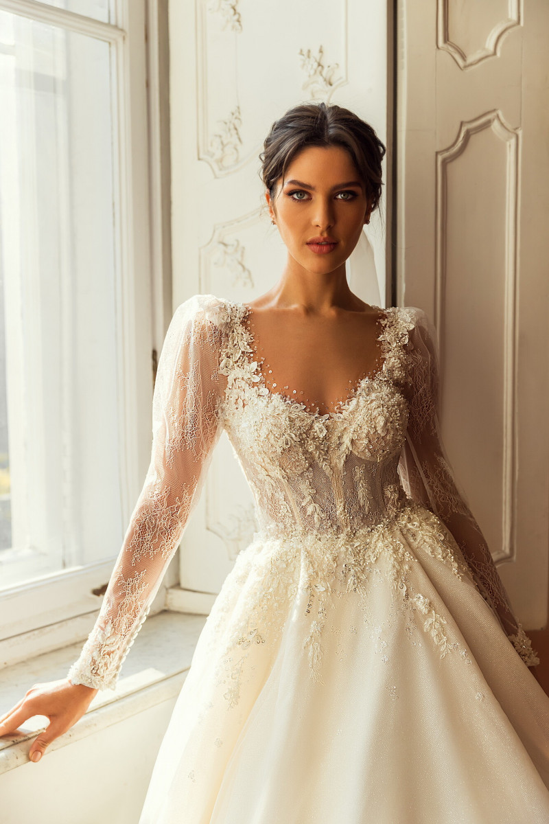 Angelina Pirtskhalava featured in  the Luce Sposa catalogue for Spring/Summer 2023