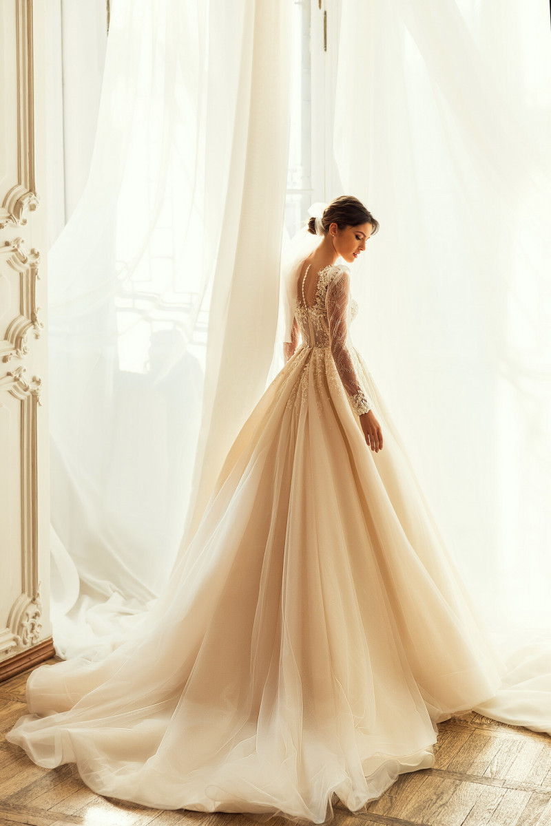 Angelina Pirtskhalava featured in  the Luce Sposa catalogue for Spring/Summer 2023