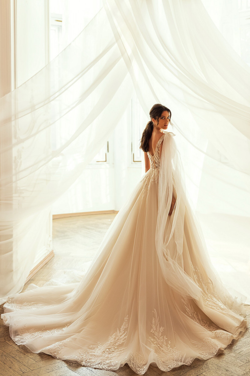 Angelina Pirtskhalava featured in  the Luce Sposa catalogue for Spring/Summer 2023