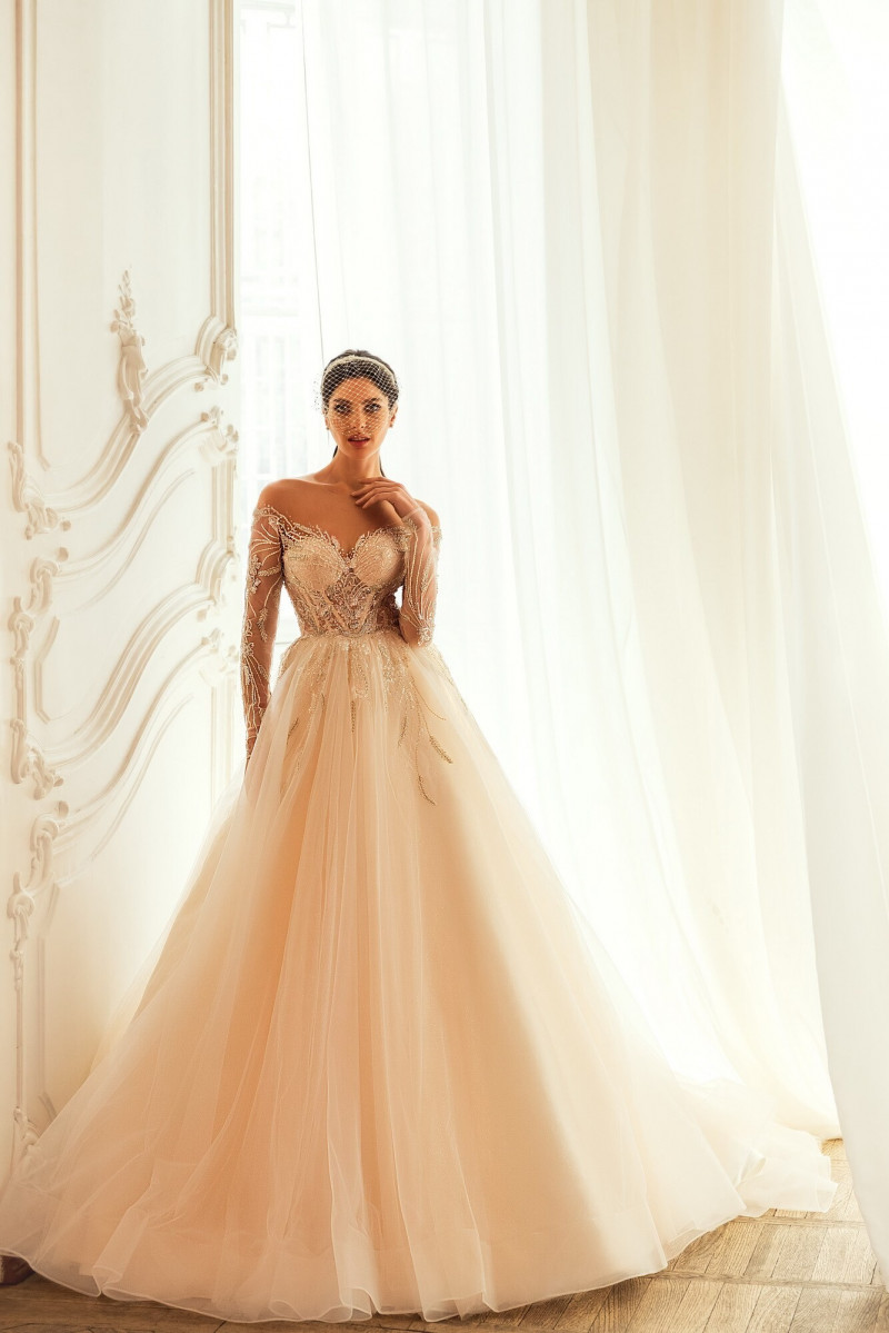 Angelina Pirtskhalava featured in  the Luce Sposa catalogue for Spring/Summer 2023