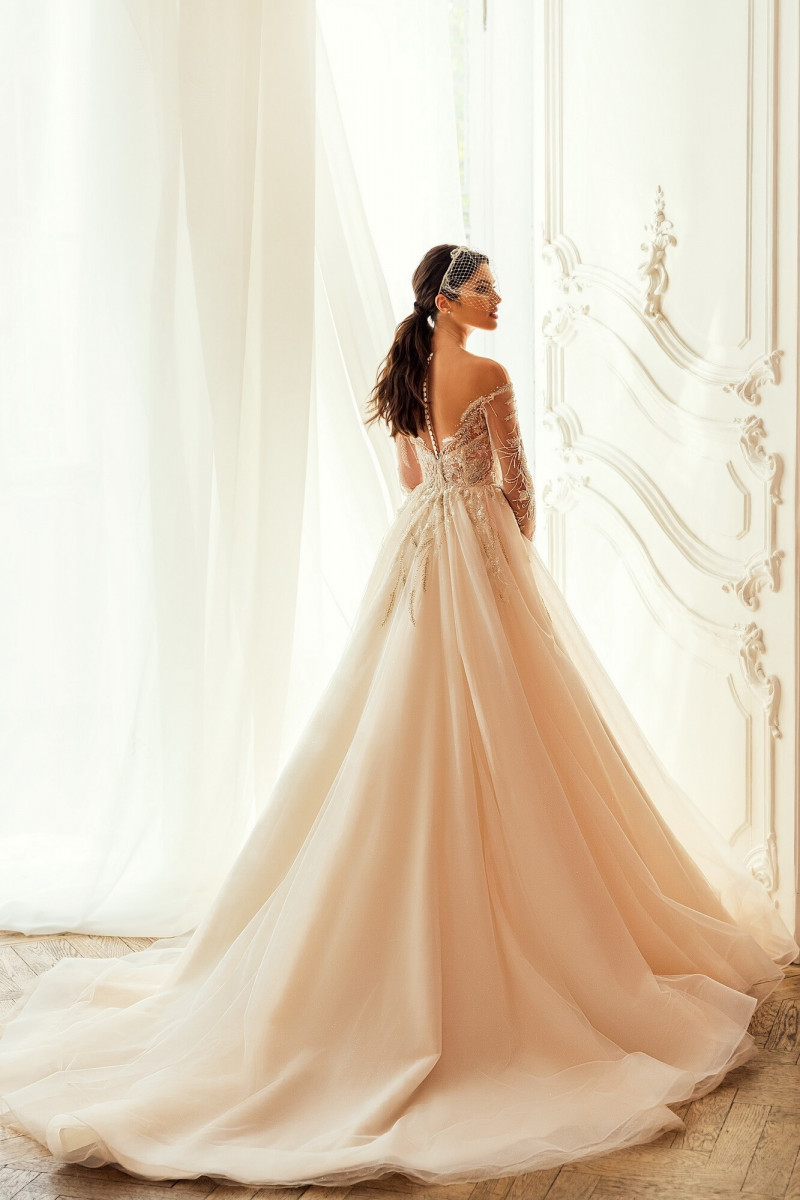 Angelina Pirtskhalava featured in  the Luce Sposa catalogue for Spring/Summer 2023