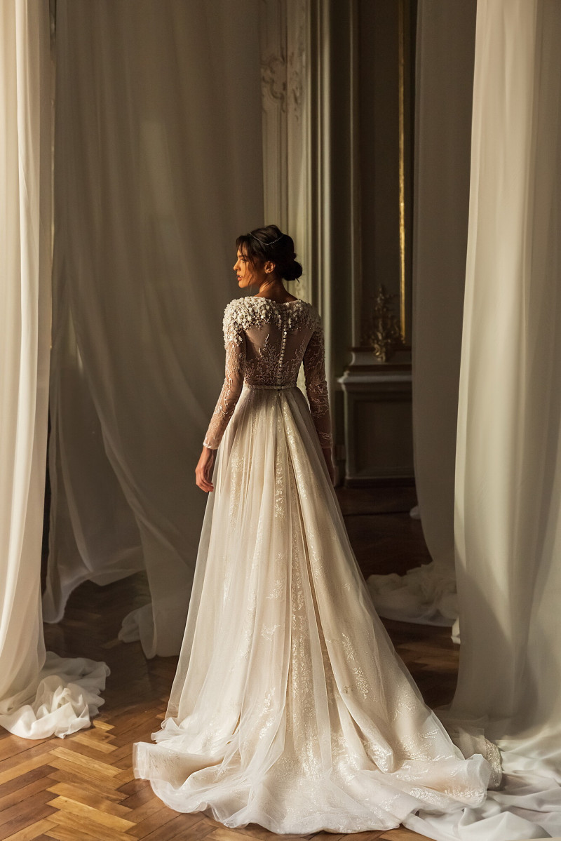 Angelina Pirtskhalava featured in  the Luce Sposa catalogue for Spring/Summer 2023