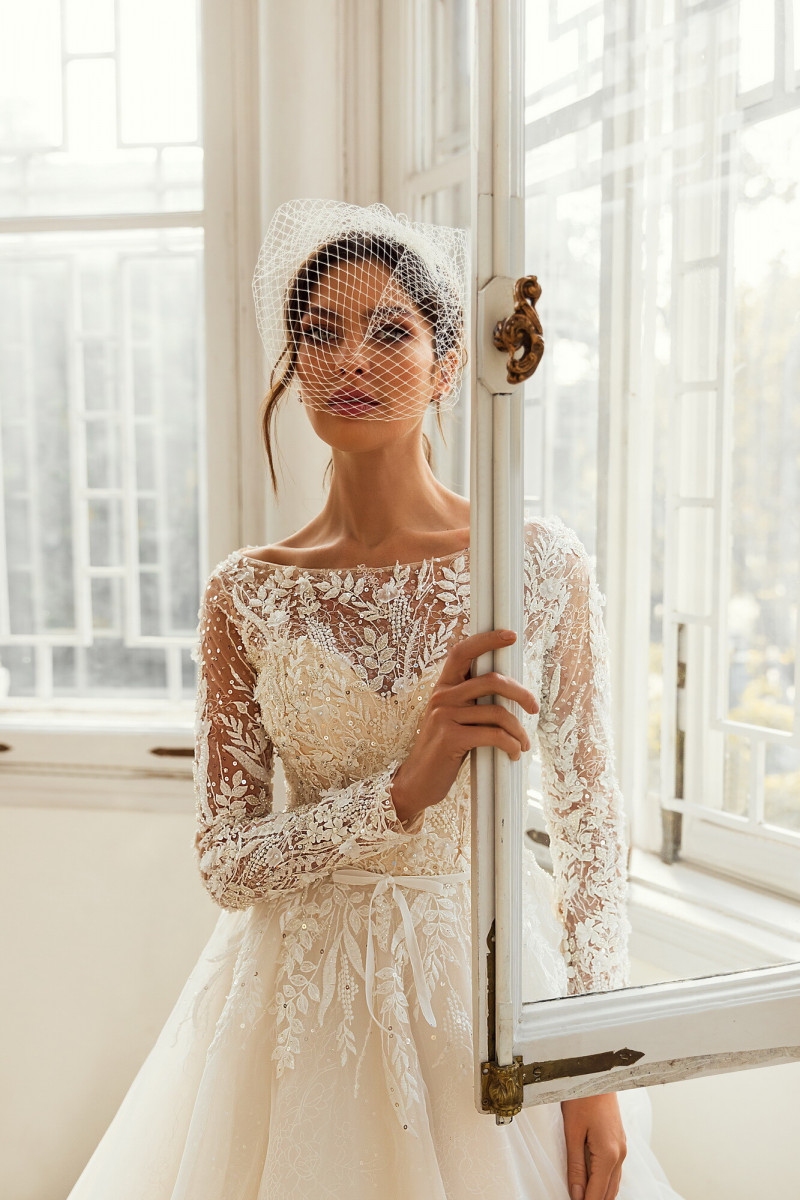 Angelina Pirtskhalava featured in  the Luce Sposa catalogue for Spring/Summer 2023