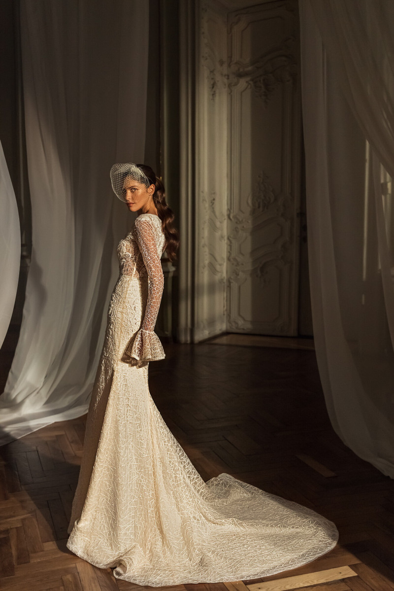 Angelina Pirtskhalava featured in  the Luce Sposa catalogue for Spring/Summer 2023