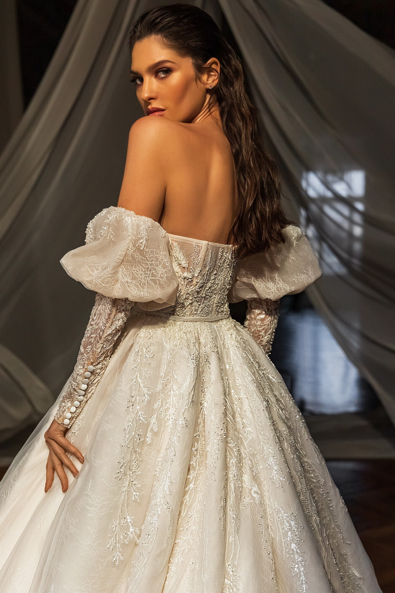 Angelina Pirtskhalava featured in  the Luce Sposa catalogue for Spring/Summer 2023