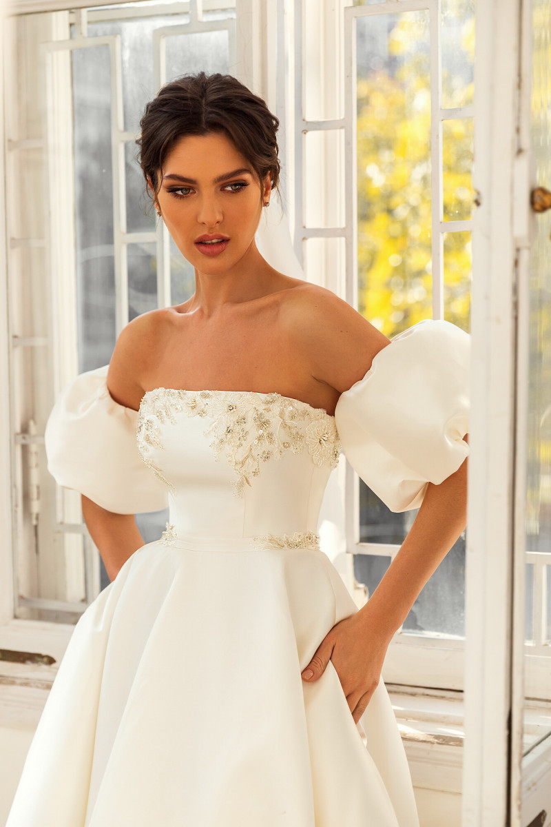 Angelina Pirtskhalava featured in  the Luce Sposa catalogue for Spring/Summer 2023