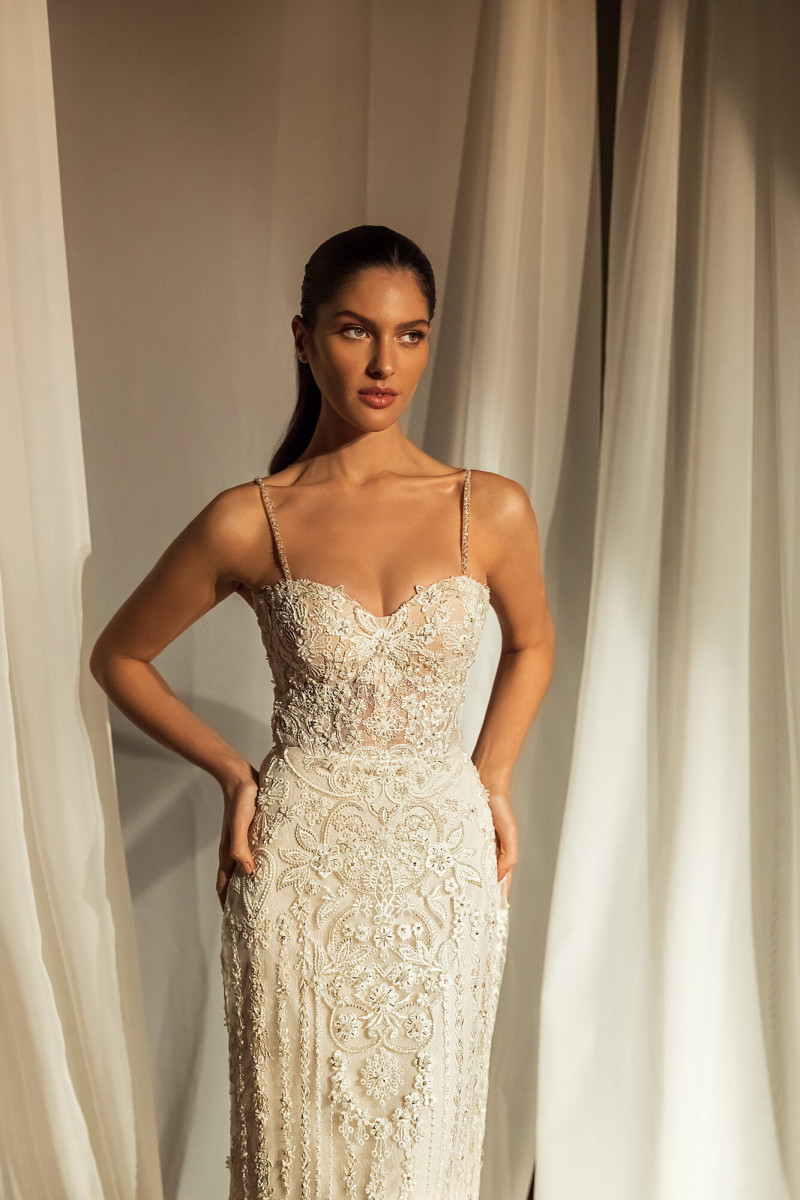 Angelina Pirtskhalava featured in  the Luce Sposa catalogue for Spring/Summer 2023