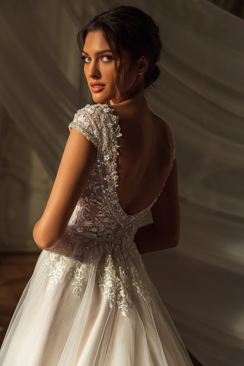 Angelina Pirtskhalava featured in  the Luce Sposa catalogue for Spring/Summer 2023