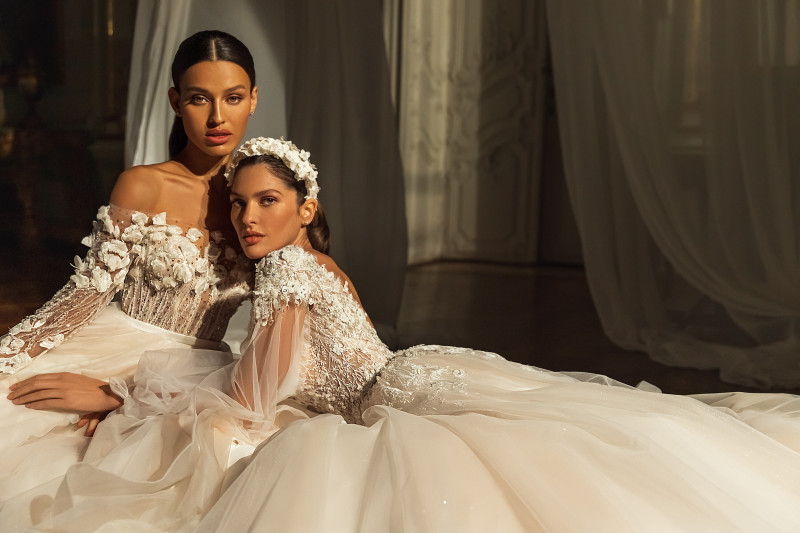 Angelina Pirtskhalava featured in  the Luce Sposa catalogue for Spring/Summer 2023