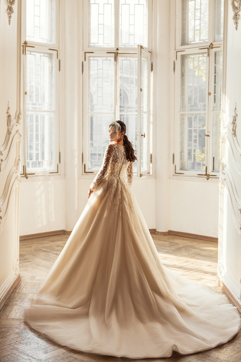 Angelina Pirtskhalava featured in  the Luce Sposa catalogue for Spring/Summer 2023