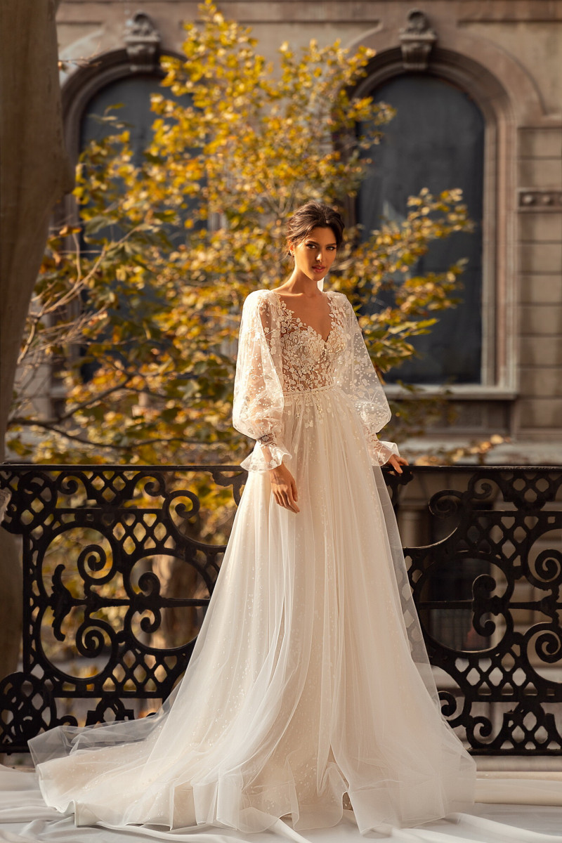 Angelina Pirtskhalava featured in  the Luce Sposa catalogue for Spring/Summer 2023