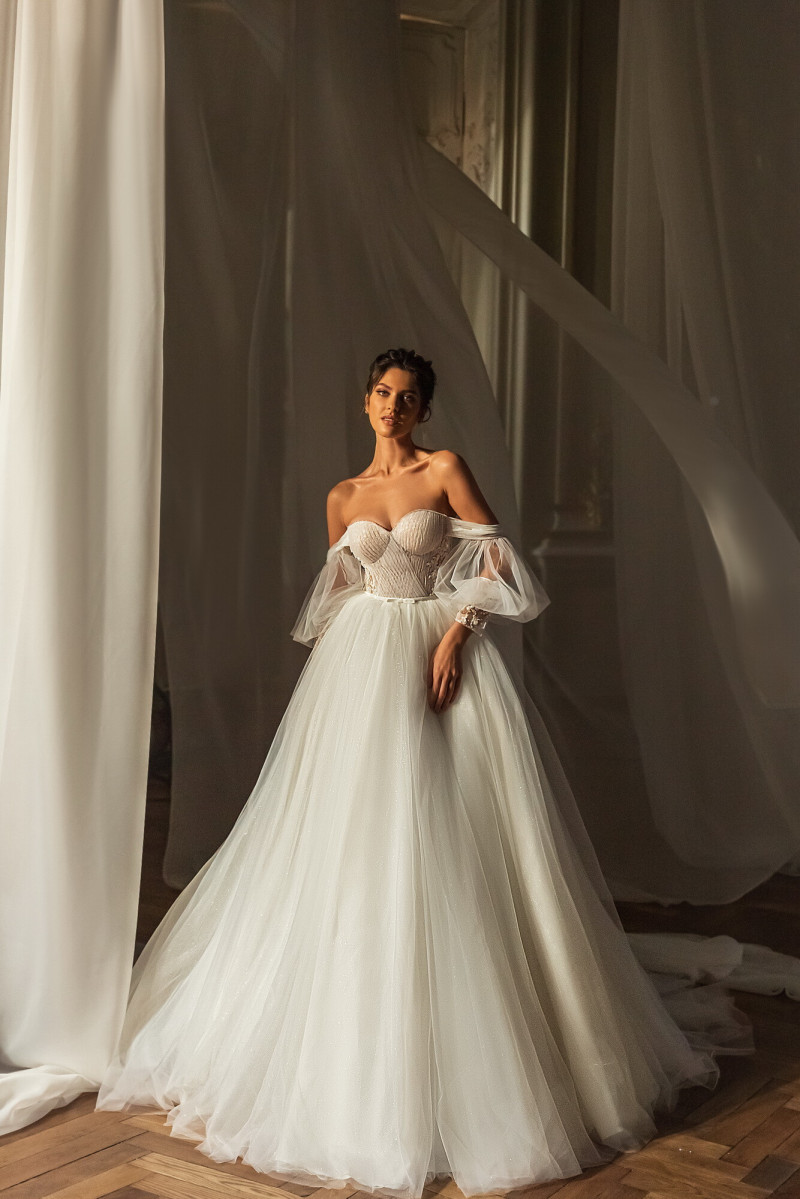 Angelina Pirtskhalava featured in  the Luce Sposa catalogue for Spring/Summer 2023