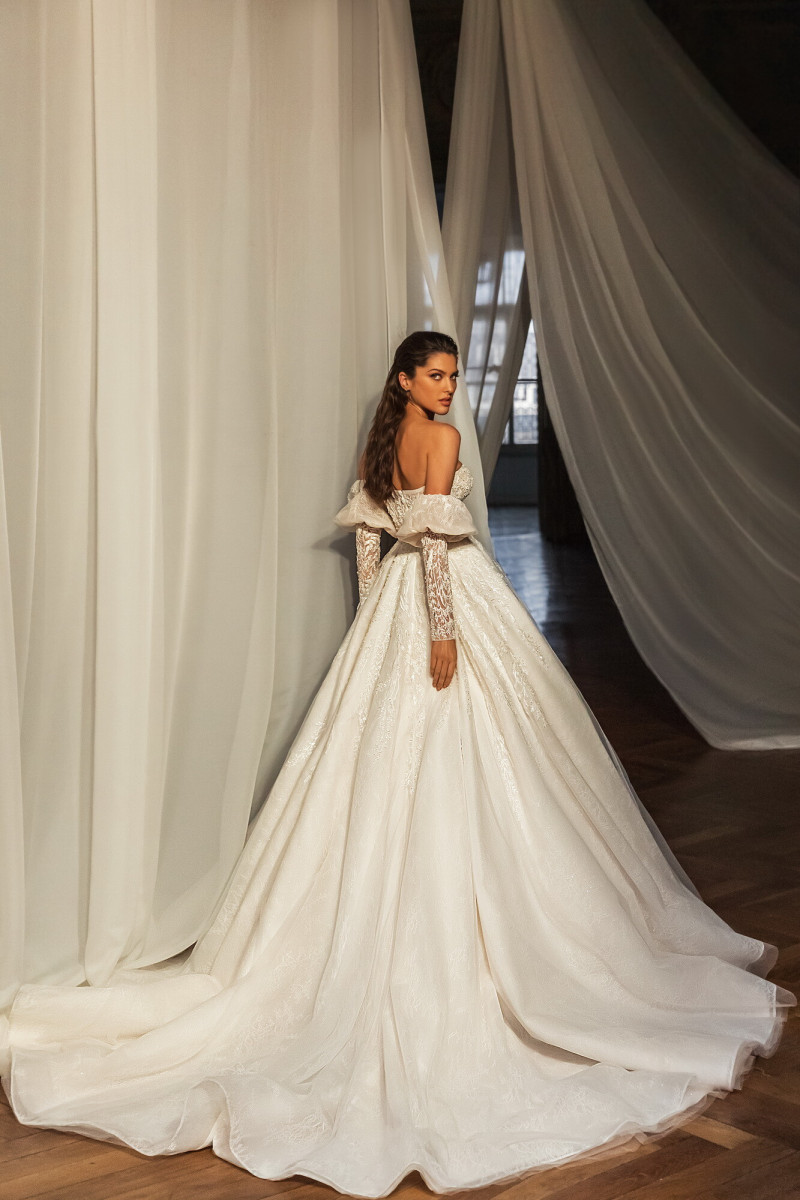 Angelina Pirtskhalava featured in  the Luce Sposa catalogue for Spring/Summer 2023