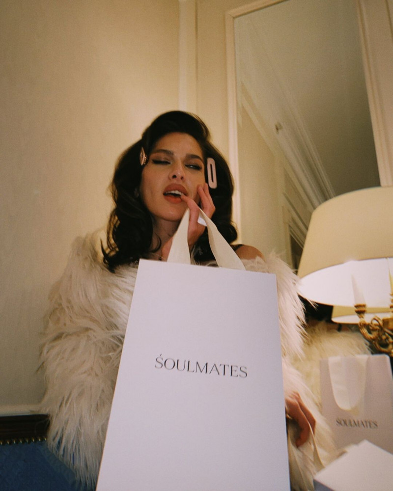 Angelina Pirtskhalava featured in  the Soulmates catalogue for Autumn/Winter 2022