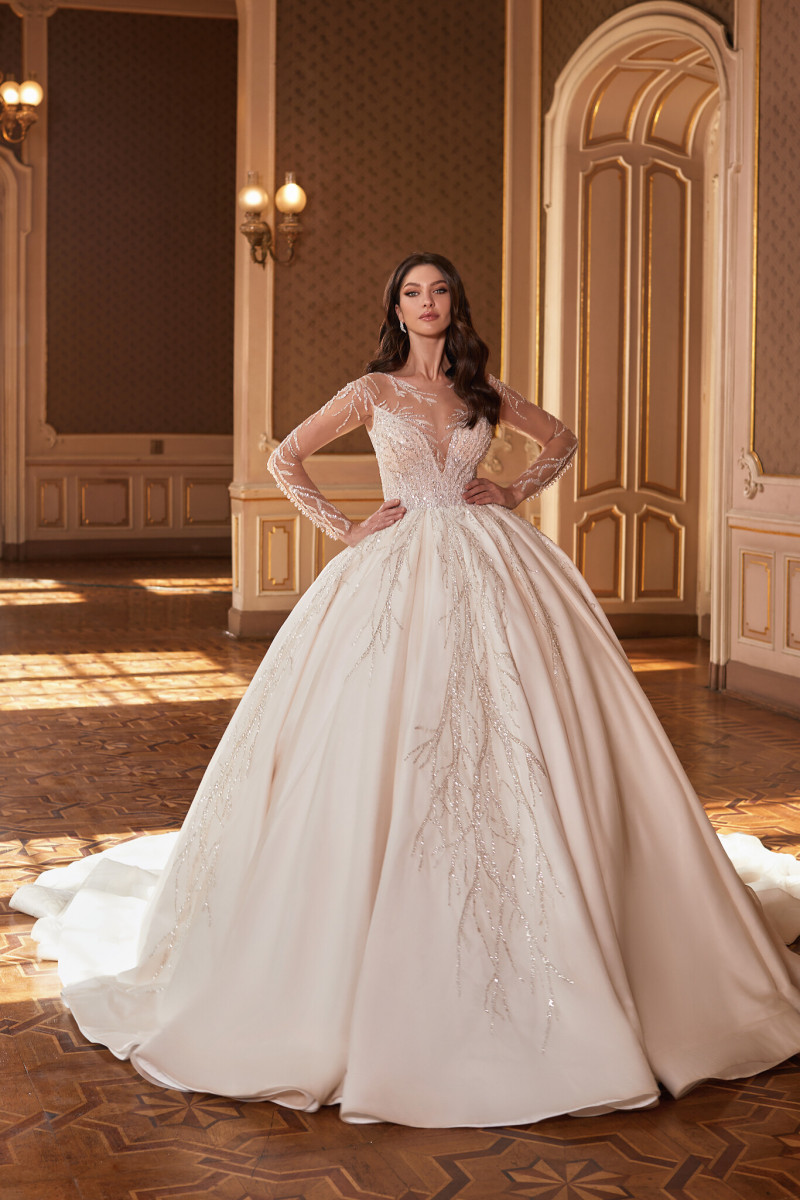 Angelina Pirtskhalava featured in  the Ricca Sposa catalogue for Autumn/Winter 2022