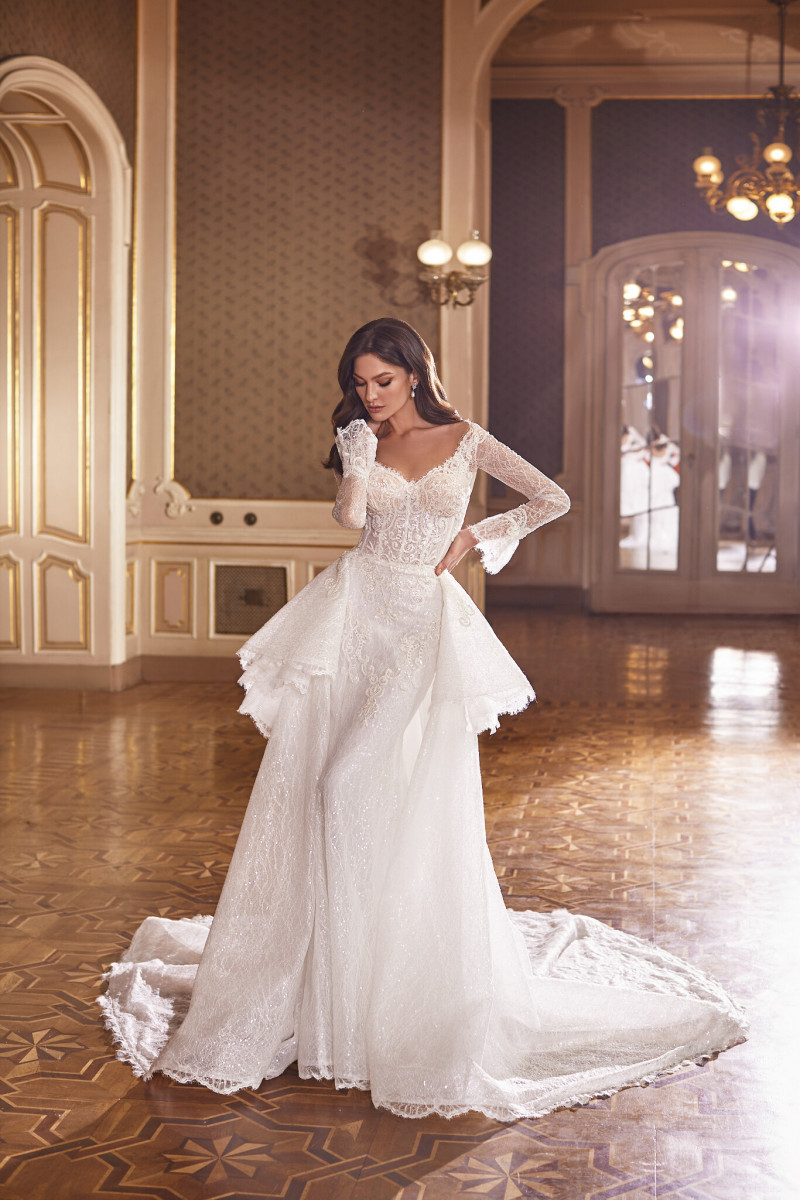 Angelina Pirtskhalava featured in  the Ricca Sposa catalogue for Autumn/Winter 2022