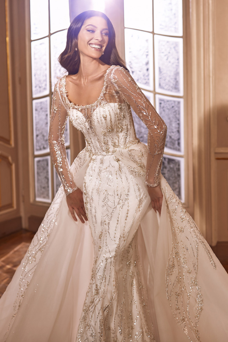 Angelina Pirtskhalava featured in  the Ricca Sposa catalogue for Autumn/Winter 2022