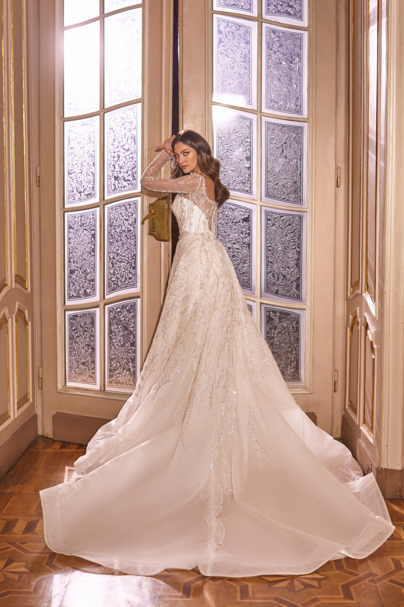 Angelina Pirtskhalava featured in  the Ricca Sposa catalogue for Autumn/Winter 2022