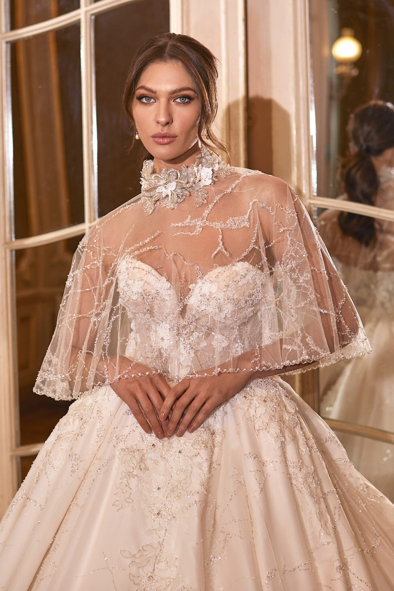 Angelina Pirtskhalava featured in  the Ricca Sposa catalogue for Autumn/Winter 2022