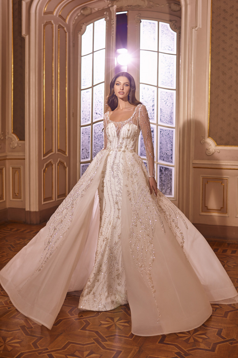 Angelina Pirtskhalava featured in  the Ricca Sposa catalogue for Autumn/Winter 2022