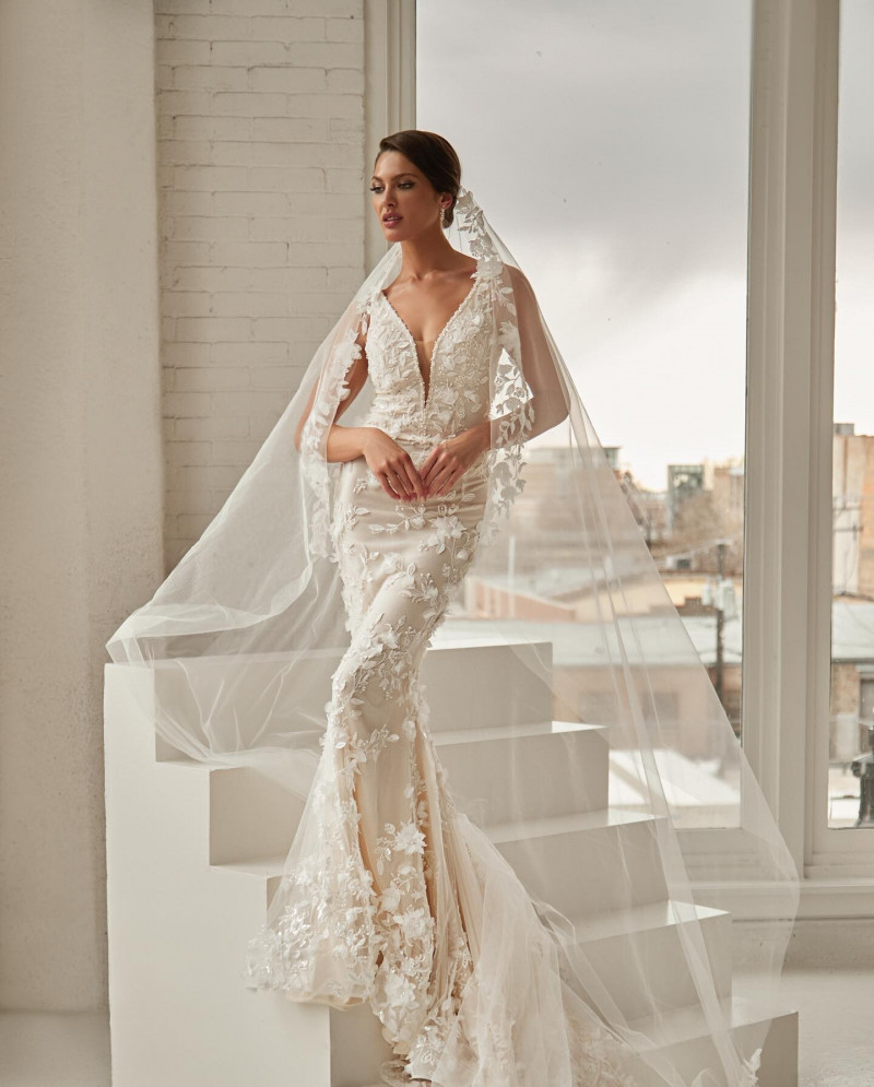 Angelina Pirtskhalava featured in  the Viero Bridal lookbook for Spring/Summer 2024