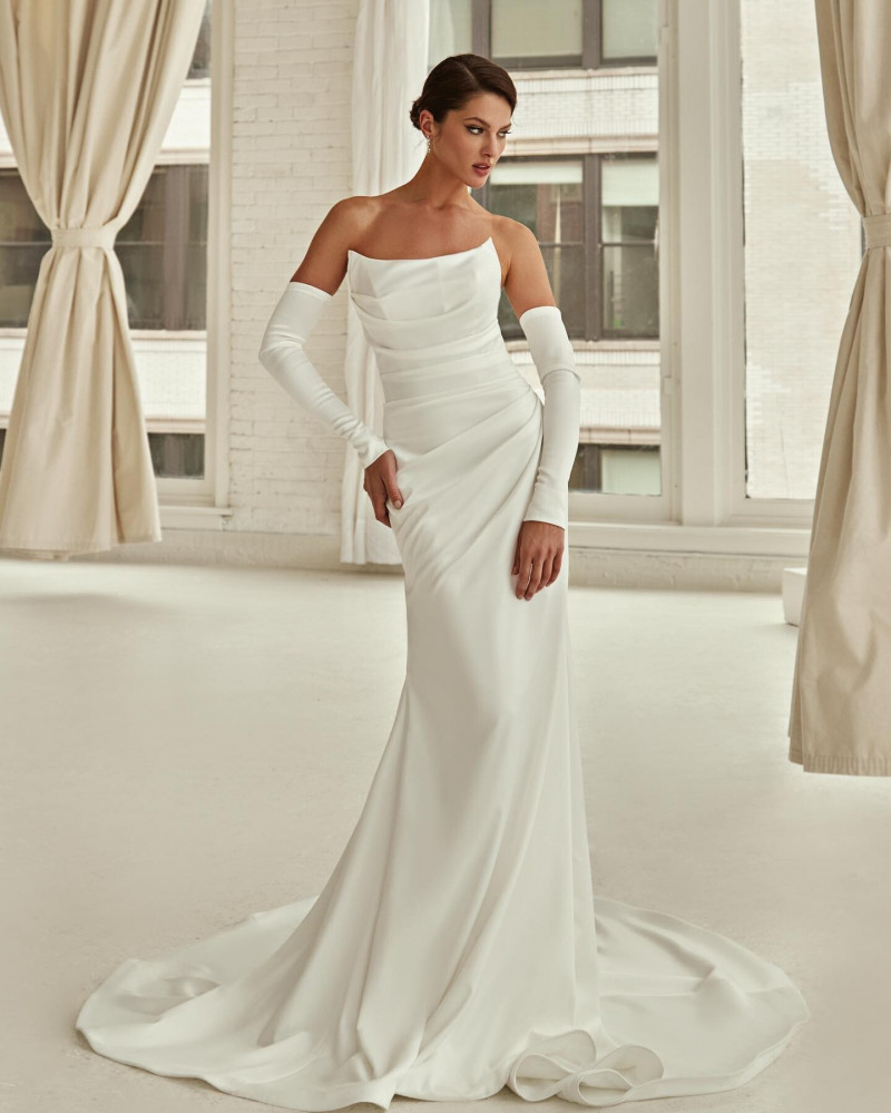 Angelina Pirtskhalava featured in  the Viero Bridal lookbook for Spring/Summer 2024