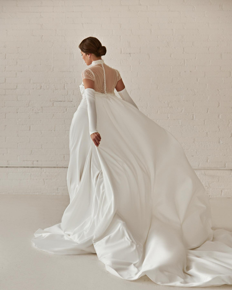 Angelina Pirtskhalava featured in  the Viero Bridal lookbook for Spring/Summer 2024