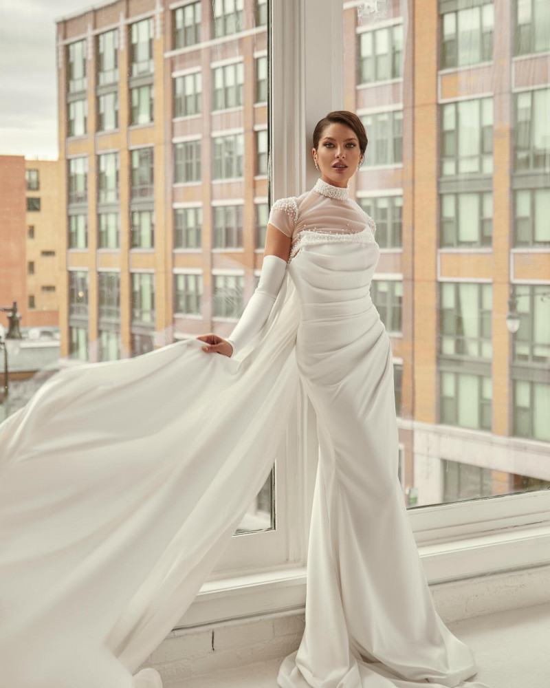 Angelina Pirtskhalava featured in  the Viero Bridal lookbook for Spring/Summer 2024