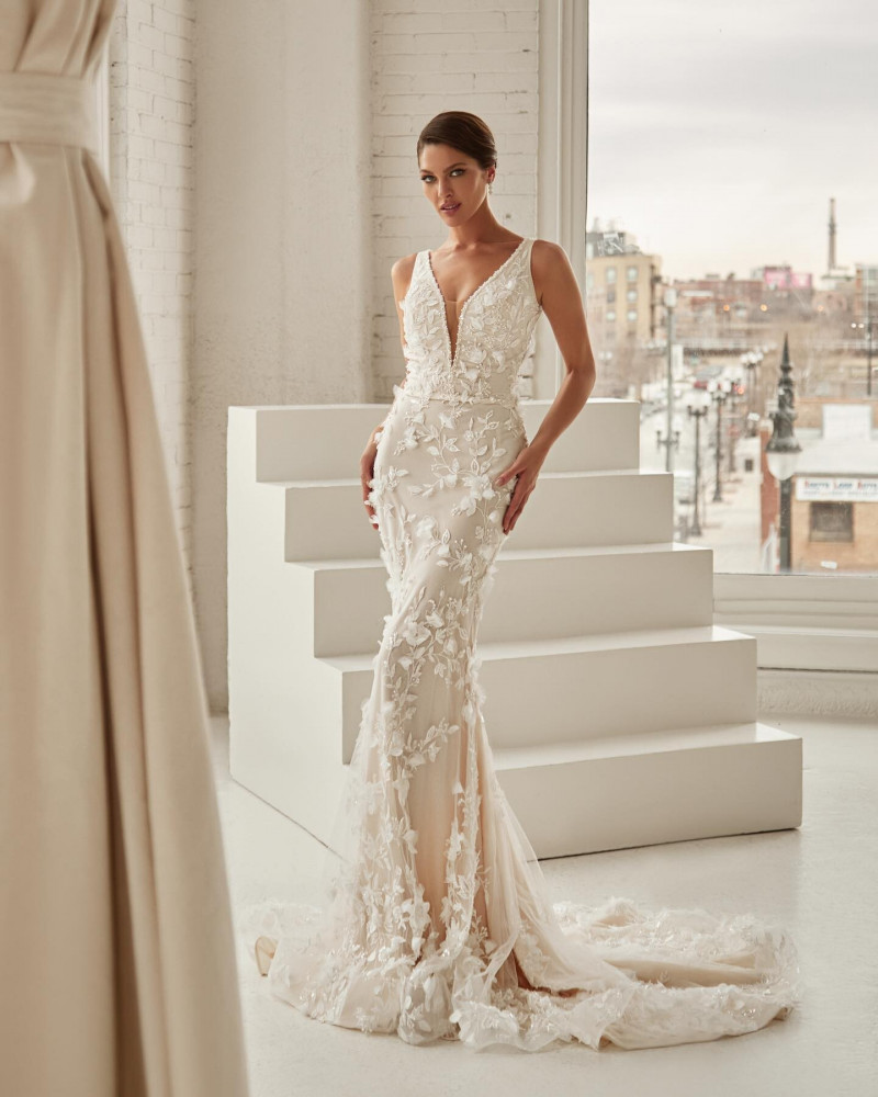 Angelina Pirtskhalava featured in  the Viero Bridal lookbook for Spring/Summer 2024