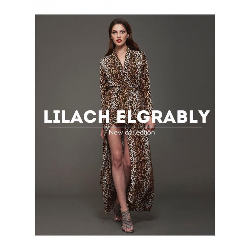 Angelina Pirtskhalava featured in  the Lilach Elgrably advertisement for Autumn/Winter 2017