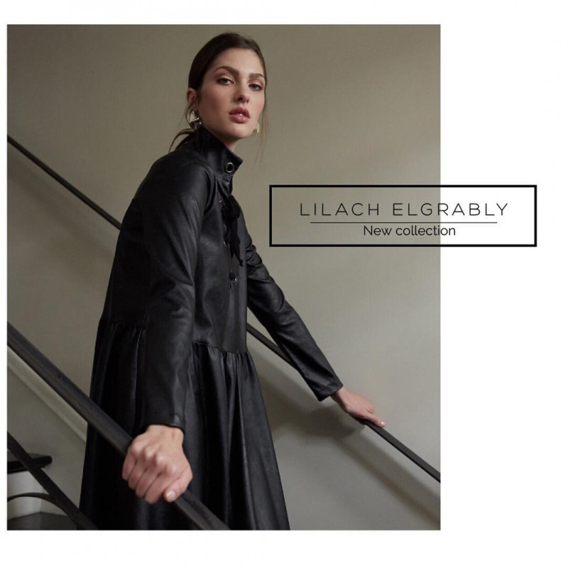 Angelina Pirtskhalava featured in  the Lilach Elgrably advertisement for Autumn/Winter 2017