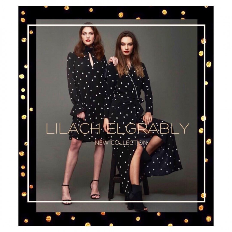 Angelina Pirtskhalava featured in  the Lilach Elgrably advertisement for Autumn/Winter 2017