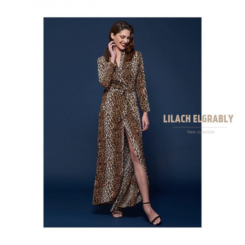 Angelina Pirtskhalava featured in  the Lilach Elgrably advertisement for Autumn/Winter 2017